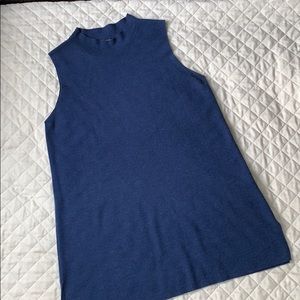 EUC Eileen Fisher funnel-neck sweater tunic, M